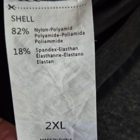 Black One Piece Swimwear with Racerback Design - Picture 4 of 4